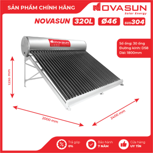 Máy Nước Nóng Năng Lượng Mặt Trời 320L Nova Sun NS-320L