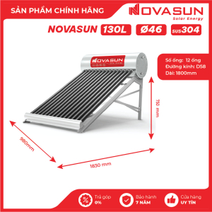 Máy Nước Nóng Năng Lượng Mặt Trời 130L Nova Sun  NS-130L