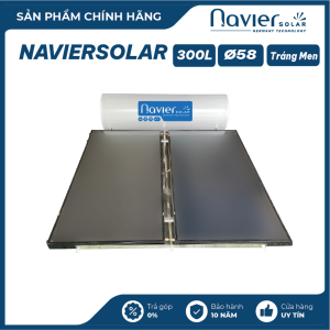 Máy Nước Nóng Năng Lượng Mặt Trời Tấm Phẳng 300L Navier Solar NVS-300LPM