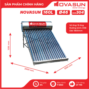 Máy Nước Nóng Năng Lượng Mặt Trời 160L Nova Sun NS-160L